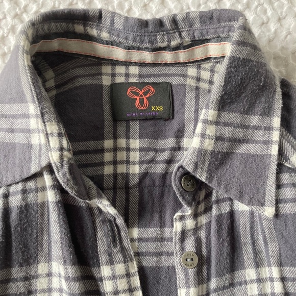 TNA flannel plaid shirt - Picture 2 of 3